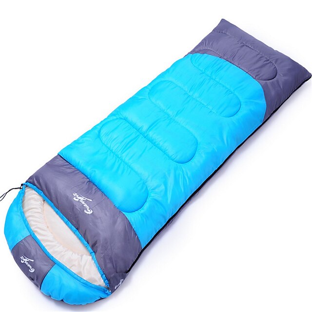  寝袋 アウトドア 封筒型 10 °C シングル 幅150 x 長さ200cm ダウン 携帯用 防雨 折り畳み式 圧縮袋 春 夏 秋 ために ハイキング キャンピング 旅行