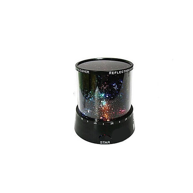  DIY Birthday Romantic Galaxy Starry Sky Projector Night Light for Celebrate Party