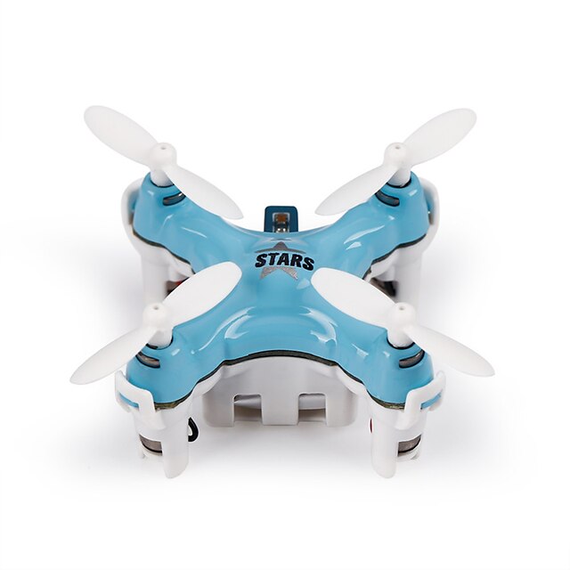  RC Drone Cheerson CX-Stars 4 Kanaler 6 Akse 2.4G Fjernstyrt quadkopter LED Lys / Flyvning Med 360 Graders Flipp Fjernstyrt Quadkopter / Fjernkontroll / USB-kabel