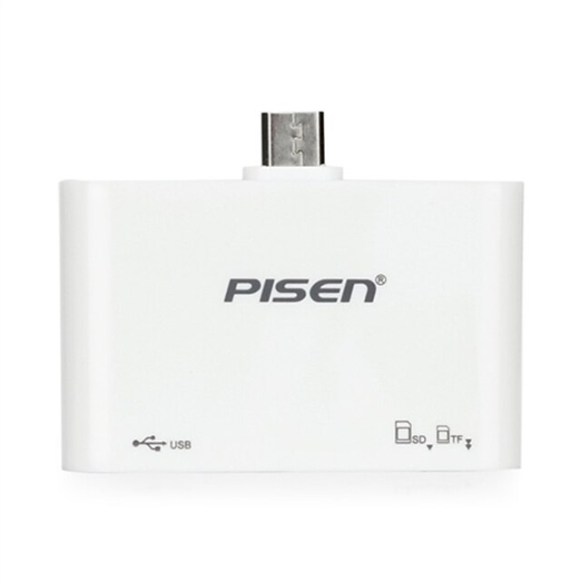  pisen otg(tf)カードリーダーUSBハブusb 3.0 for micro sdカード/ sdカードusb3.0 * 1
