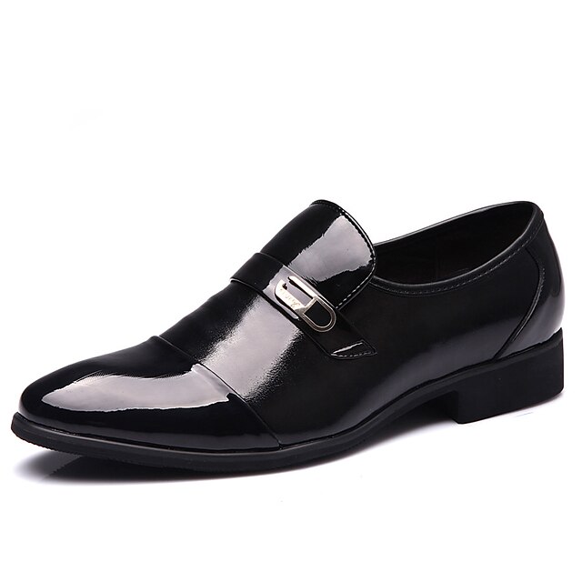  Men's Loafers & Slip-Ons Leather Shoes Dress Loafers Comfort Shoes Casual Party & Evening Outdoor Leather Waterproof Breathability Antistatic Black Brown Fall Spring / Rivet / Office & Career