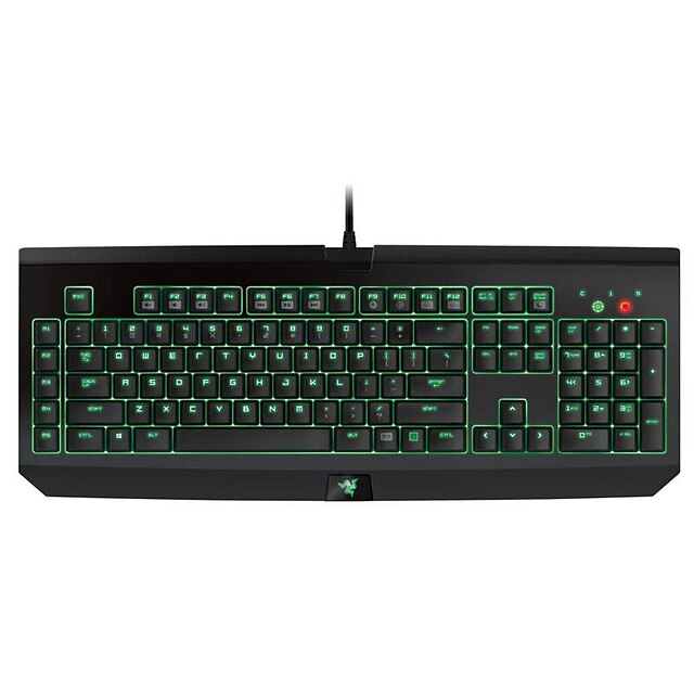  Razer Wired Monochromatic Backlit Green Switches 104 Mechanical Keyboard Backlit Programmable