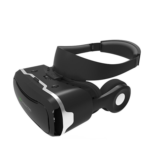  integreret øretelefon vr shinecon 4.0 virtual reality 3d briller headset