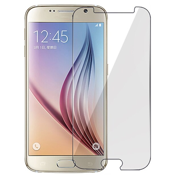  حامي الشاشة إلى Samsung Galaxy S7 / S6 / S5 زجاج مقسي حامي شاشة أمامي ضد البصمات