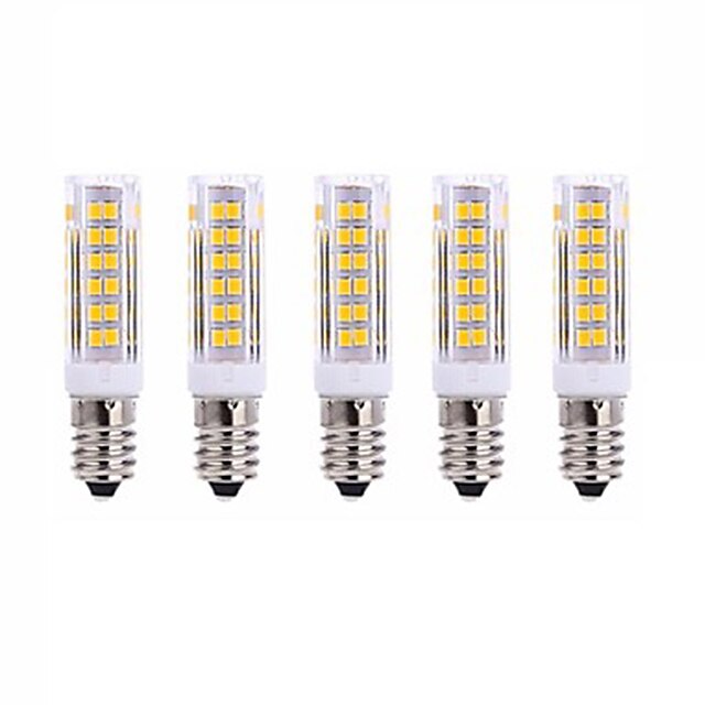  Bombillas LED de Mazorca 1000 lm E14 T 75 Cuentas LED SMD 2835 Blanco Cálido Blanco Fresco 220 V / 5 piezas / Cañas / CE