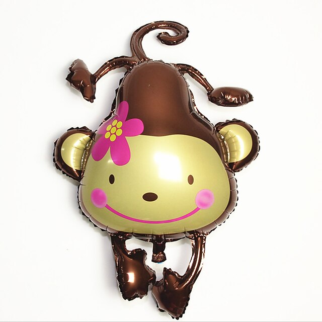  Balloon Monkey Party Inflatable Novelty Aluminium Adults' Boys' Girls' Toy Gift 1 pcs