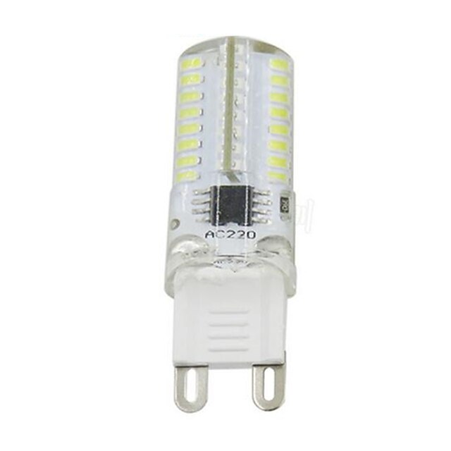  3W 280-300lm G9 LED Bi-pin Lights T 64 LED Beads SMD 3014 Dimmable Warm White / Cold White 220V / 110V / 85-265V
