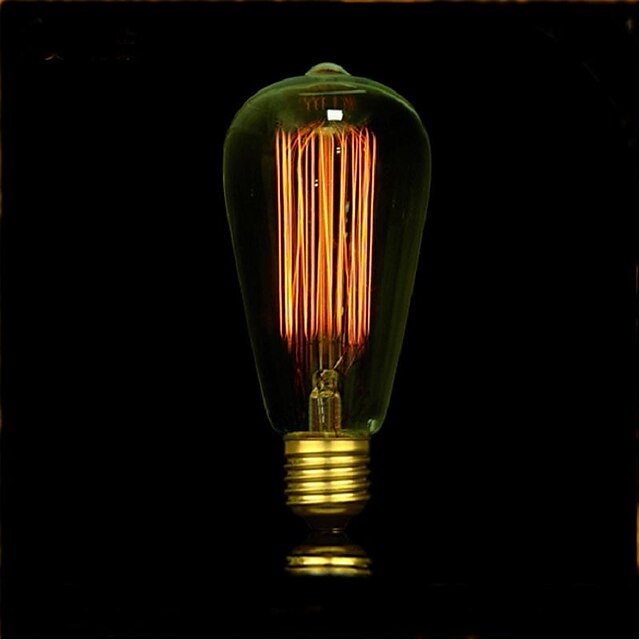  1pc 40 W E26 / E27 ST64 Ampoule incandescente Edison Vintage 220-240 V