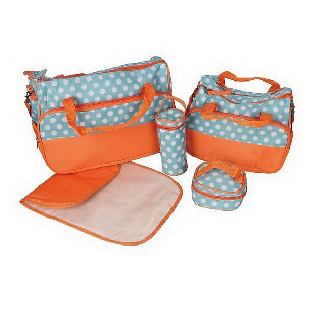  Mulheres Bolsas Náilon Bolsa de Ombro para Uso Profissional / Ao ar livre Laranja / Café