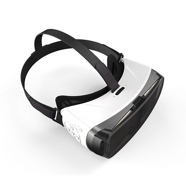 Óculos 3D Plástico Transparente VR Virtual Reality Glasses Retângular
