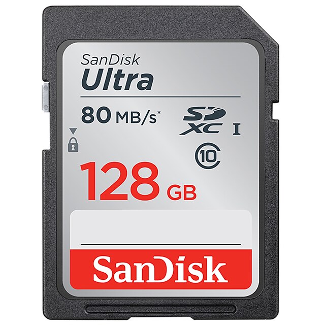  SanDisk 128GB SD Card memory card UHS-I U1 / Class10 Ultra