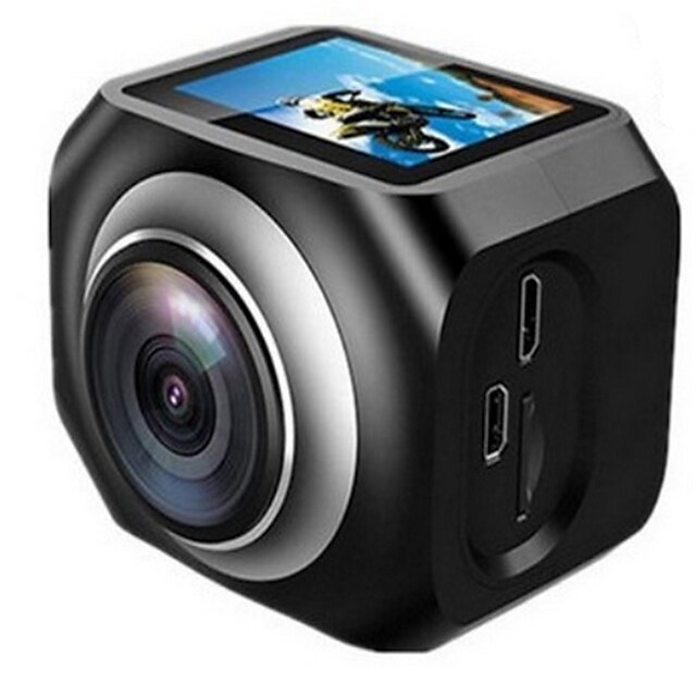  YS-360VR Action Camera / Sports Camera 20MP 4608 x 3456 WiFi 調整可 ワイヤレス 広角 30fps 非対応 ±2EV 非対応 CMOS 32 GB H.264 シングルショット バーストモード タイムラプス