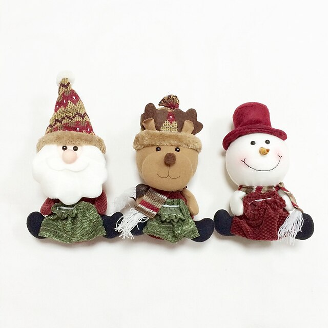  Holiday Decorations Animals / Snowmen / Santa Christmas Storage Christmas 1 / 2 / 3