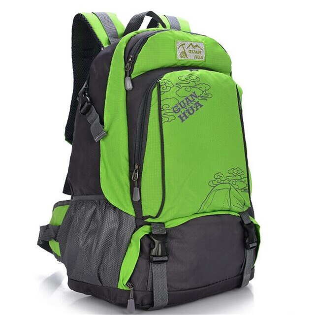  36-55 L Zainetti - Prova-de-Água Ao ar livre Acampar e Caminhar, Alpinismo, Esportes Relaxantes Náilon Verde, Preto, Amarelo