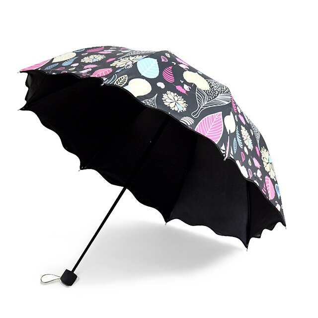  Plastic Men's / Women's / Boys' Sun umbrella Folding Umbrella