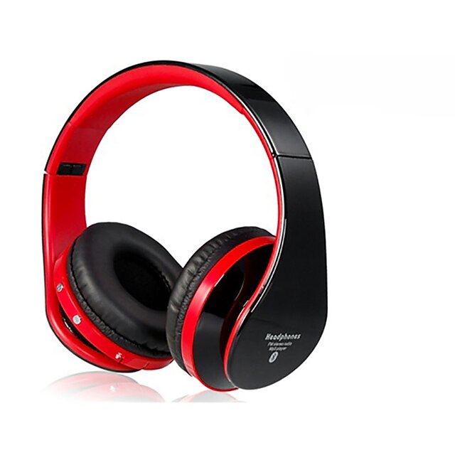 EB203 Foldable On-ear Wireless Stereo Bluetooth Headphones with FM & TF Card Reade