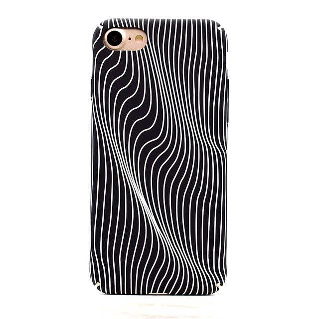  Case For iPhone 7 Plus iPhone 7 iPhone 6s Plus iPhone 6 Plus iPhone 6s iPhone 6 iPhone 5 Apple Glow in the Dark Pattern Back Cover Lines