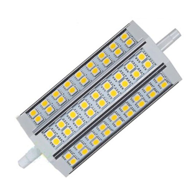  900lm R7S Inredningsglödlampa T 54LED LED-pärlor SMD 5050 Dekorativ Varmvit / Kallvit 85-265V