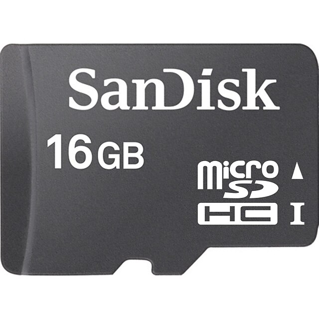  SanDisk 16GB SD Kort minneskort class4