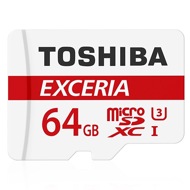  Toshiba 64GB Micro SD-kort TF-kort minneskort UHS-I U3 class10 EXCERIA