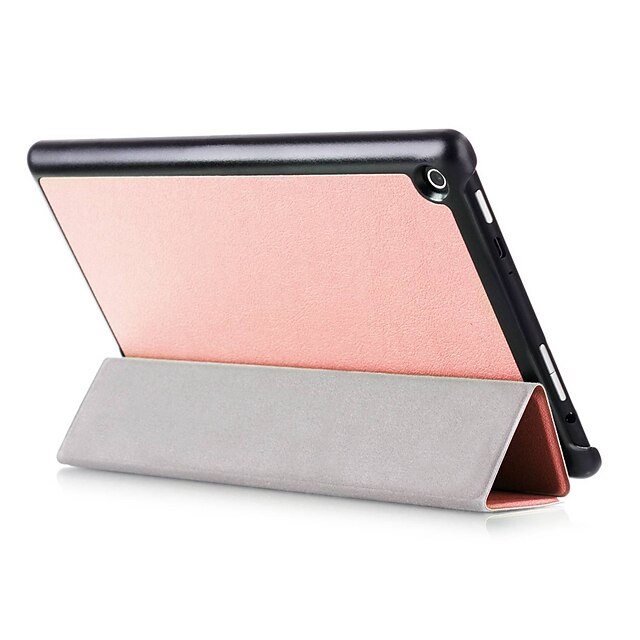  Case For Full Body Cases / Tablet Cases Solid Colored Hard PU Leather