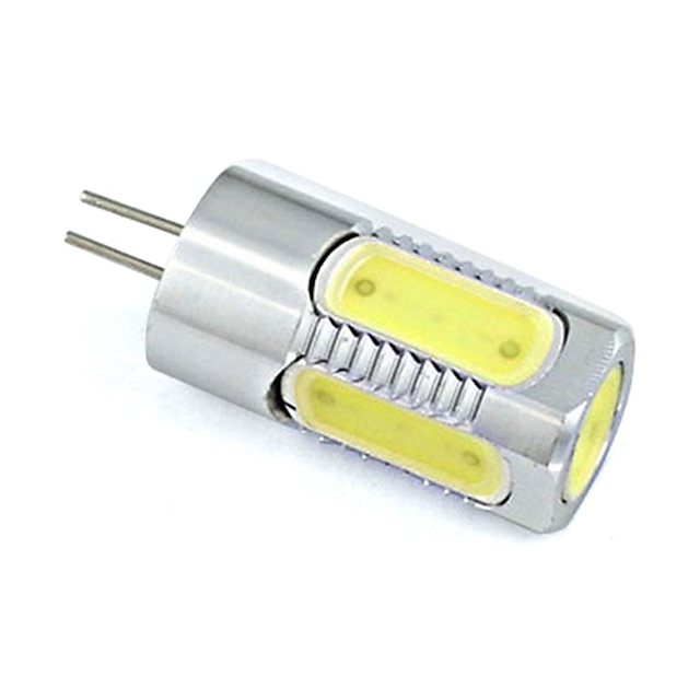 150-200 lm G4 2-pins LED-lampen 5 LED-kralen COB Warm wit / Koel wit 12 V / 1 stuks
