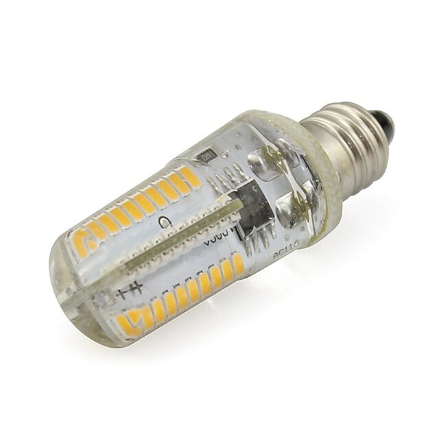  1db 3 W LED kukorica izzók 280 lm E11 80 LED gyöngyök SMD 3014 Meleg fehér Hideg fehér 110-120 V / 1 db. / RoHs