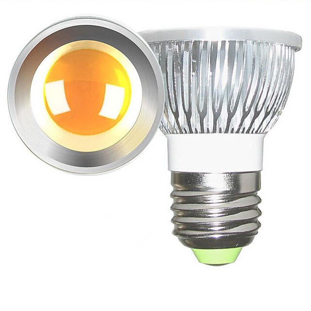  2pcs 5 W LED ضوء سبوت 2700-3000/6000-6500 lm E26 / E27 1 الخرز LED COB تخفيت أبيض دافئ أبيض كول 220-240 V 110-130 V / قطعتين / بنفايات