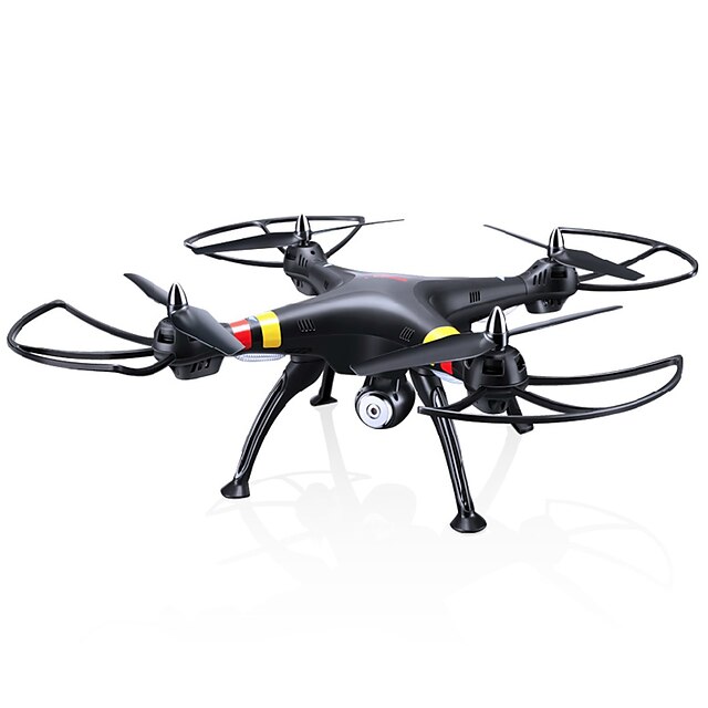  RC Dron SYMA X8W 4 kalały Oś 6 2,4G Z kamerą HD 0.3MP Zdalnie sterowany quadrocopter FPV / Tryb Healsess / Możliwośc Wykonania Obrotu O 360 Stopni Zdalnie Sterowany Quadrocopter / Aparatura Sterująca