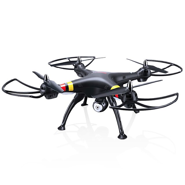  RC Дрон SYMA X8W 10.2 CM 6 Oси 2.4G С 0.3MP HD Camera Квадкоптер на пульте управления FPV / Прямое Yправление / Полет C Bозможностью Bращения Hа 360 Rрадусов Квадкоптер Hа пульте Y / Камера