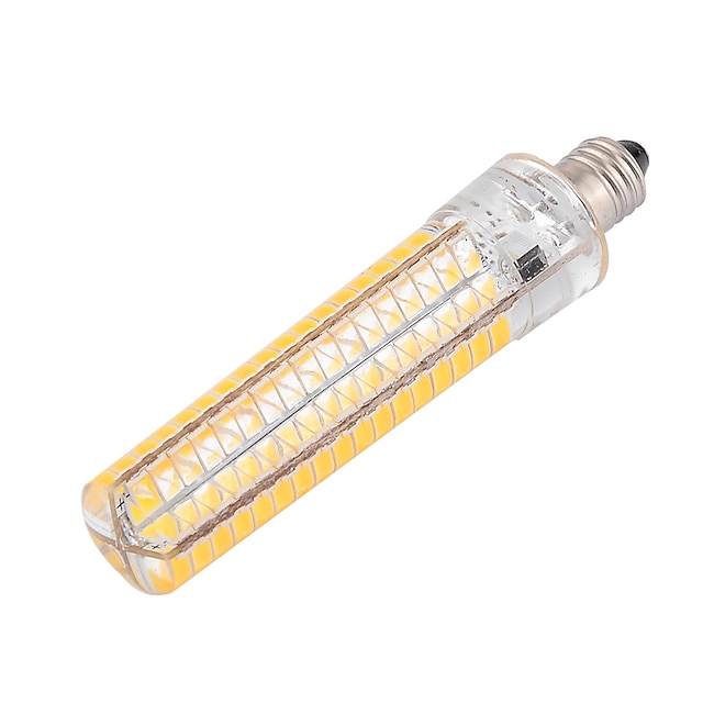 Lights Bulbs E11 Dimmable Silicone Corn Bulb 5730 SMD 136LED Energy Saving Lamp 10W 100W Halogen Equivalent Size : Cold White 4 Pack LED Bulb for Home Lighting AC 220V 