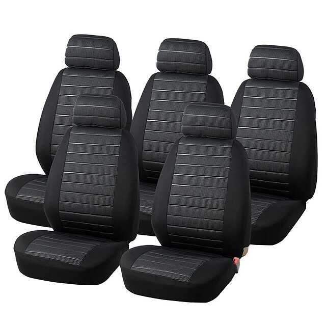  autoyouth 15ks van potahy sedadel airbag kompatibilní 5mm pěna univerzální 5x seater křesla kostkovaný interiérových doplňků