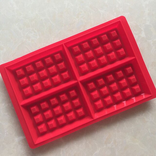  Bakeware-työkalut Silikoni Tarttumaton / 3D / DIY Leipä / Kakku / Cookie paistopinnan