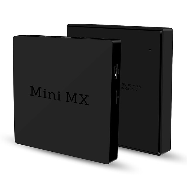 Mini MX Tv Boks Android6.0 Tv Boks 2GB RAM 16GB ROM Quad Core