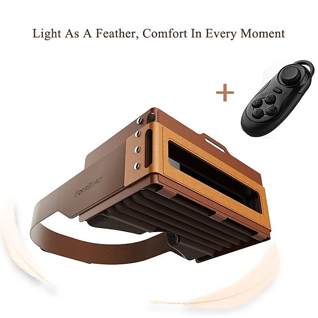  focalmax ακορντεόν VR γυαλιά virtural πραγματικότητα 3D ταινία παιχνίδι βίντεο για 4,5 έως 6 ιντσών smartphone νανοσωματίδια δέρματος