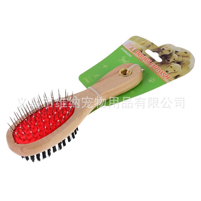 Toys & Hobbies Pet Supplies | Cat Dog Cleaning Shower & Bath Accessories Wood Brush Soft Pet Grooming Supplies - MI83001