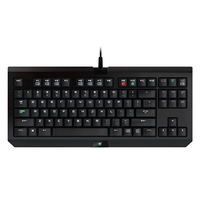  mekanisk tastatur / Gaming tastatur USB grønn akse Razer BlackWidow TE