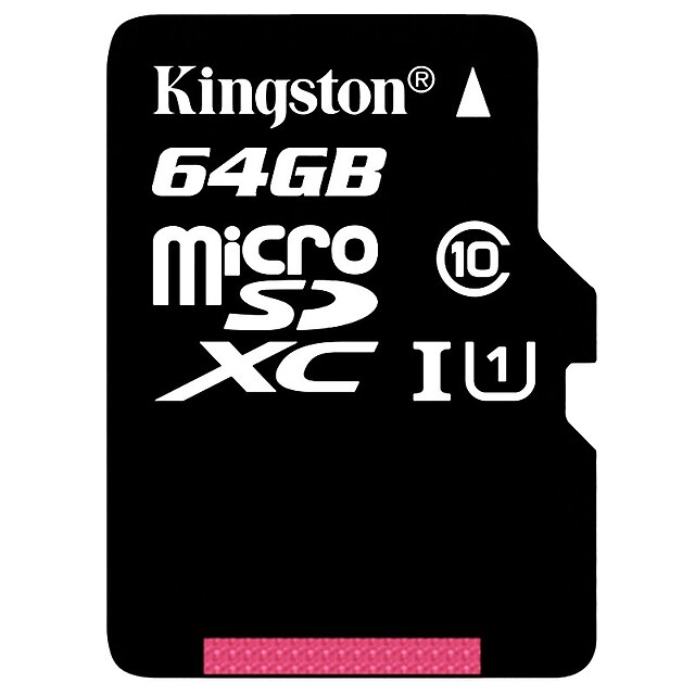  Kingston 64Go TF carte Micro SD Card carte mémoire UHS-I U1 / Class10