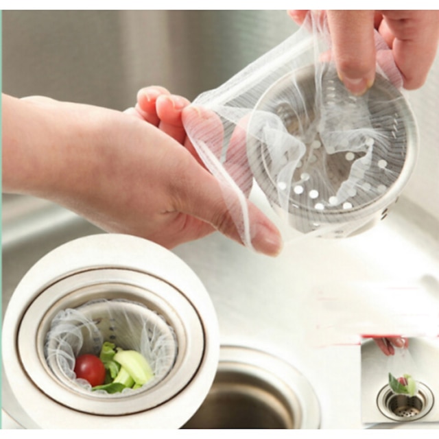  1pc Trash Bag & Can Nylon Easy to Use Kitchen Organization