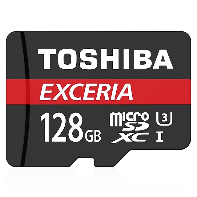  Toshiba 128GB Micro SD-kort TF kort minnekort UHS-I U3 Class10 EXCERIA