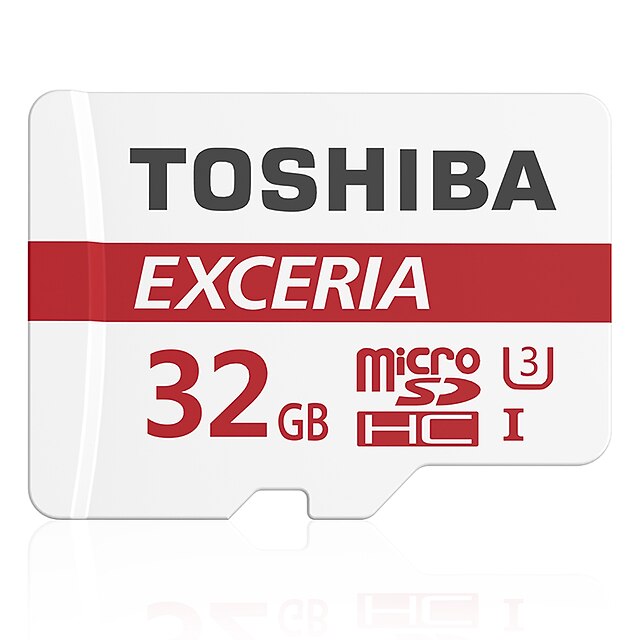  Toshiba 32GB マイクロSDカードTFカード メモリカード UHS-I U3 / クラス10 EXCERIA