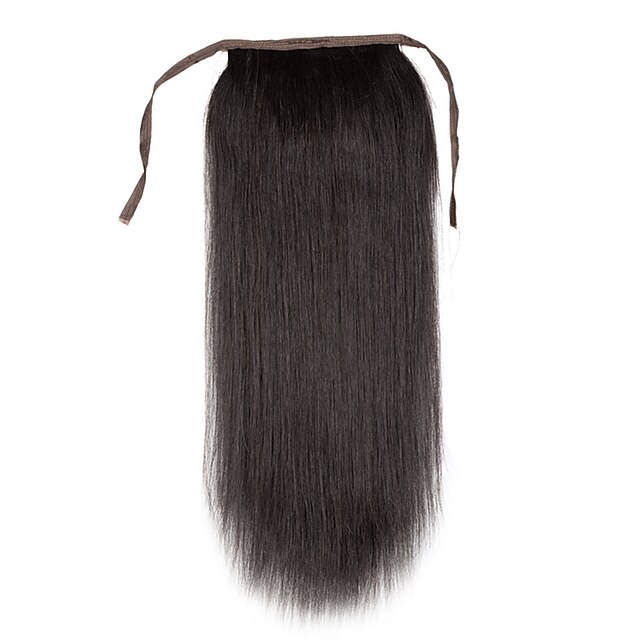  Clip In Human Hair Extensions Classic Ponytails Human Hair