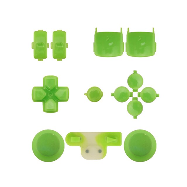  controladora de repuesto kit conjunto de la caja fija para PS3 amarillo / azul / verde