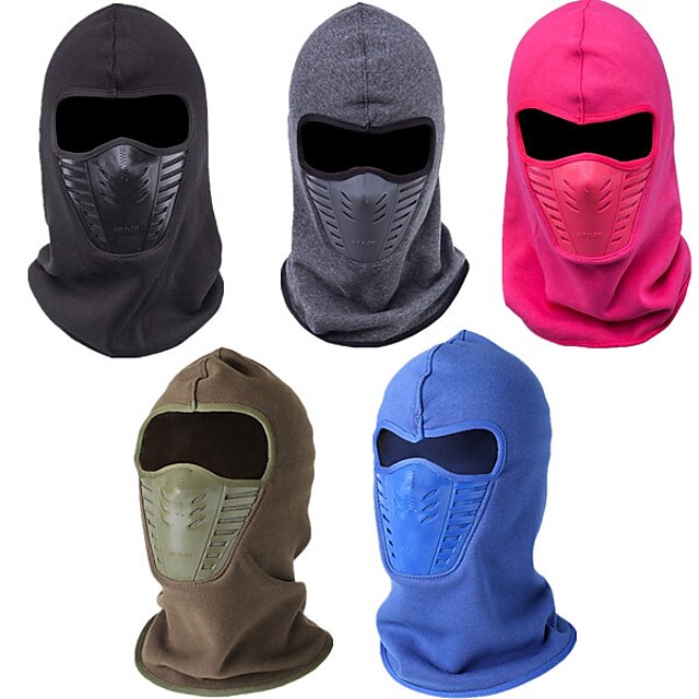  Men's Ski Balaclava Hat Thermal Warm Windproof Breathable Cotton Hat Winter Snowboard for Skiing Snowboarding Winter Sports