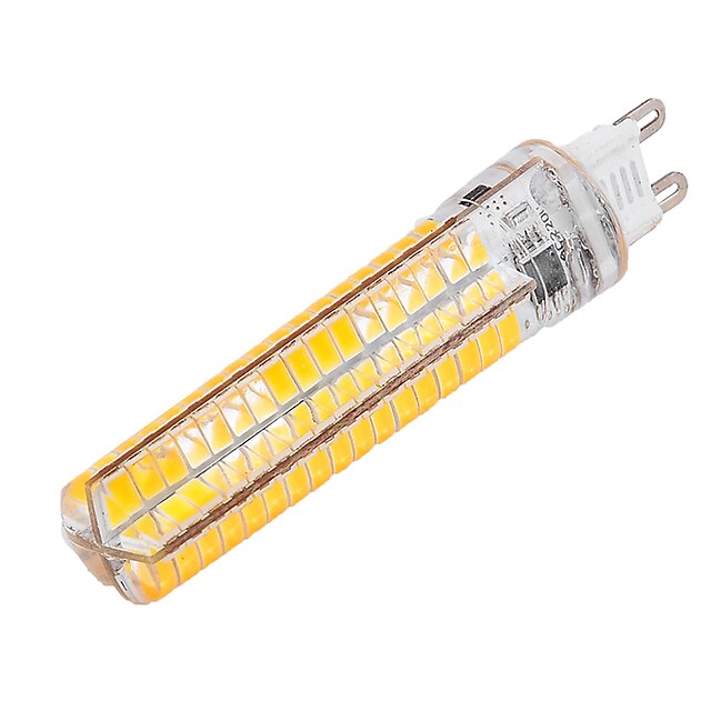  1pc 10 W LED-maïslampen 1000-1200 lm G9 T 136 LED-kralen SMD 5730 Dimbaar Decoratief Warm wit Koel wit 85-265 V / 1 stuks / RoHs