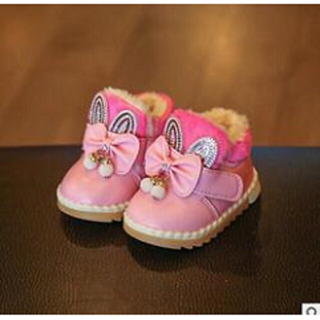 Lasten Tyttöjen kengät Synteettinen Comfort Bootsit varten Kausaliteetti Punainen Pinkki