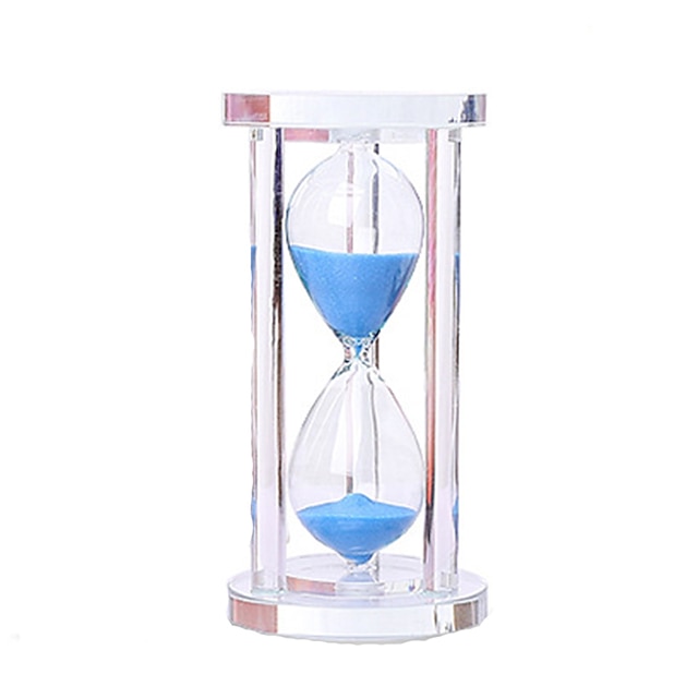  Hourglass Creative Crystal Glass Boys' Girls' Toy Gift 1 pcs