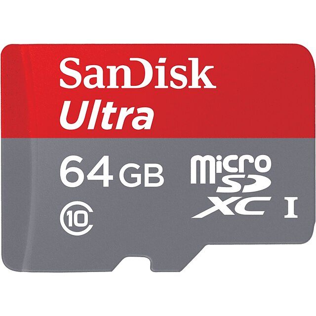  SanDisk 64GB MicroSD Class 10 SanDisk