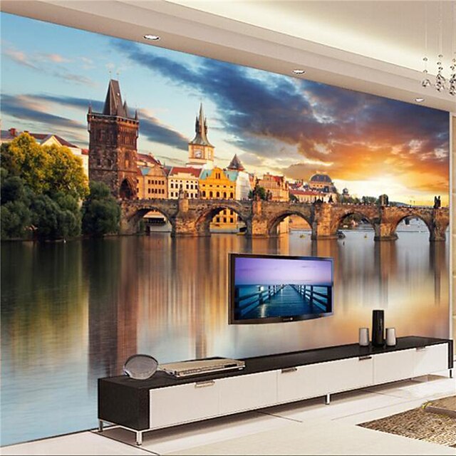 Mural Canvas Wall Covering Adhesive required Art Deco 3D 2024 86.99