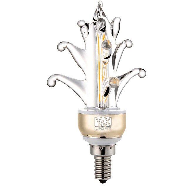  YWXLIGHT® 1pc 5 W 400-500 lm E12 2 LED perler COB Dekorativ Varm hvit Kjølig hvit 110 V / 1 stk. / RoHs
